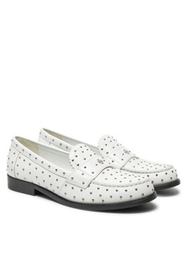 Tory Burch Mokasyny 159881 Biały. Kolor: biały. Materiał: skóra