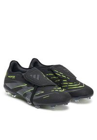 Adidas - adidas Buty do piłki nożnej Predator Pro Fold-Over Tongue Firm Ground JS4072 Czarny. Kolor: czarny. Materiał: skóra #5
