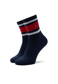 TOMMY HILFIGER - Tommy Hilfiger Zestaw 2 par wysokich skarpet dziecięcych 701229942 Granatowy. Kolor: niebieski. Materiał: materiał, bawełna #4