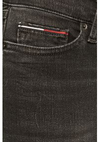 Tommy Jeans - Jeansy Nora. Kolor: czarny. Materiał: bawełna, poliester, denim, elastan #4