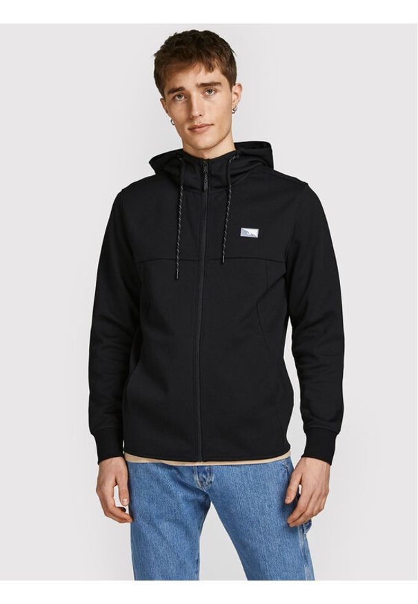 Jack & Jones - Jack&Jones Bluza Air 12204926 Czarny Regular Fit. Kolor: czarny. Materiał: bawełna, syntetyk