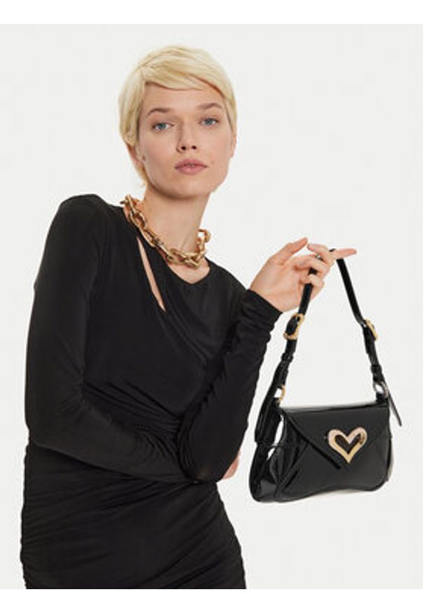 Pinko - PINKO Torebka 520 Shoulder Classic Fl AI 24-25 PLTT 103763 A1UP Czarny. Kolor: czarny. Materiał: skórzane