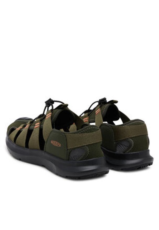keen - Keen Sandały Seanik H2 M 1030387 Khaki. Kolor: brązowy. Materiał: materiał
