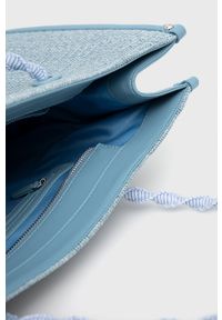 TwinSet - Twinset torebka. Kolor: niebieski. Rodzaj torebki: na ramię #4