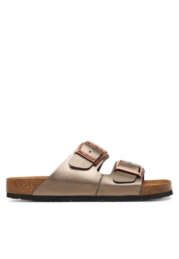 Klapki Tamaris. Kolor: szary