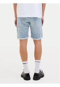 Jack & Jones - Jack&Jones Szorty jeansowe Rick 12269609 Niebieski Regular Fit. Kolor: niebieski. Materiał: bawełna #6