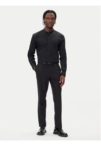 Hugo - HUGO Koszula Kaleb 50551253 Czarny Slim Fit. Kolor: czarny. Materiał: bawełna #3
