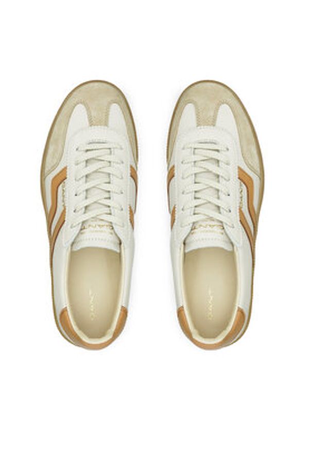GANT - Gant Sneakersy 30531954 Beżowy. Kolor: beżowy. Materiał: skóra