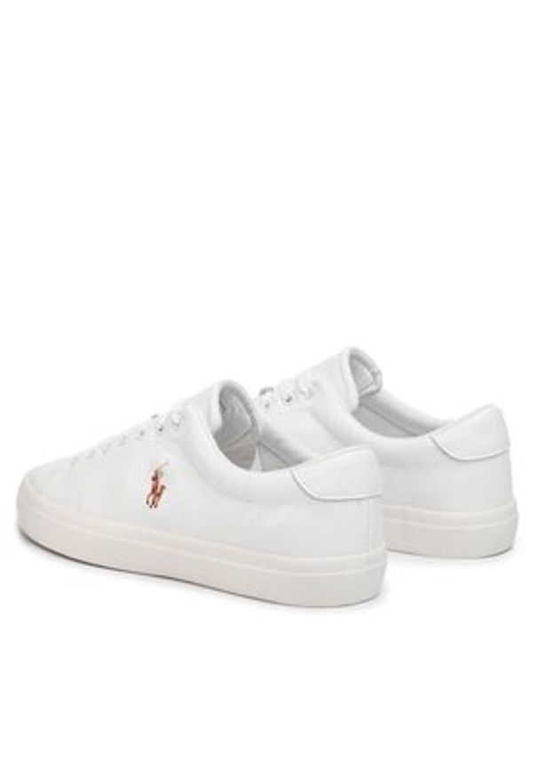 Polo Ralph Lauren Sneakersy Longwood 816785025004 Biały. Kolor: biały. Materiał: skóra