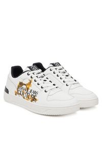 Versace Jeans Couture Sneakersy 79YA3SJ5 ZPB42 Biały. Kolor: biały. Materiał: skóra
