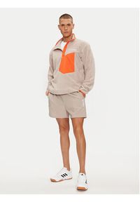 Adidas - adidas Polar Terrex XPLORIC High-Pile-Fleece IN3107 Beżowy Regular Fit. Kolor: beżowy. Materiał: syntetyk