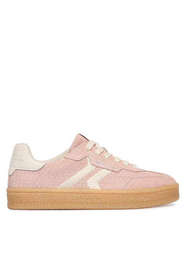 Sneakersy Tamaris. Kolor: różowy