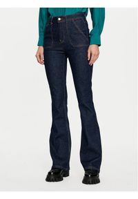 United Colors of Benetton - United Colors Of Benetton Jeansy 478WDF07A Granatowy Flare Fit. Kolor: niebieski