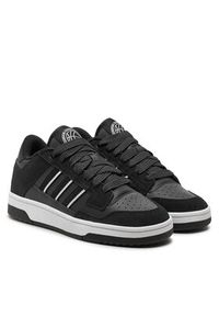 Adidas - adidas Sneakersy Rapid Court Low JP5247 Czarny. Kolor: czarny. Materiał: skóra #2