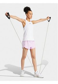 Adidas - adidas Szorty sportowe Pacer Training 3-Stripes IS1665 Różowy Regular Fit. Kolor: różowy. Materiał: syntetyk #3