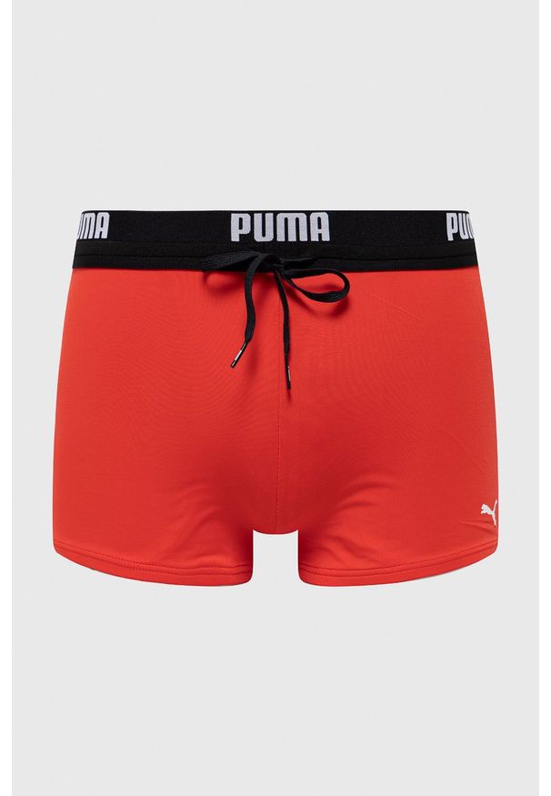 Puma - Kąpielówki. Kolor: czerwony