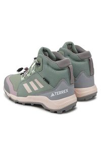 Adidas - adidas Trekkingi Terrex Mid GORE-TEX JI1356 Zielony. Kolor: zielony. Materiał: materiał #4