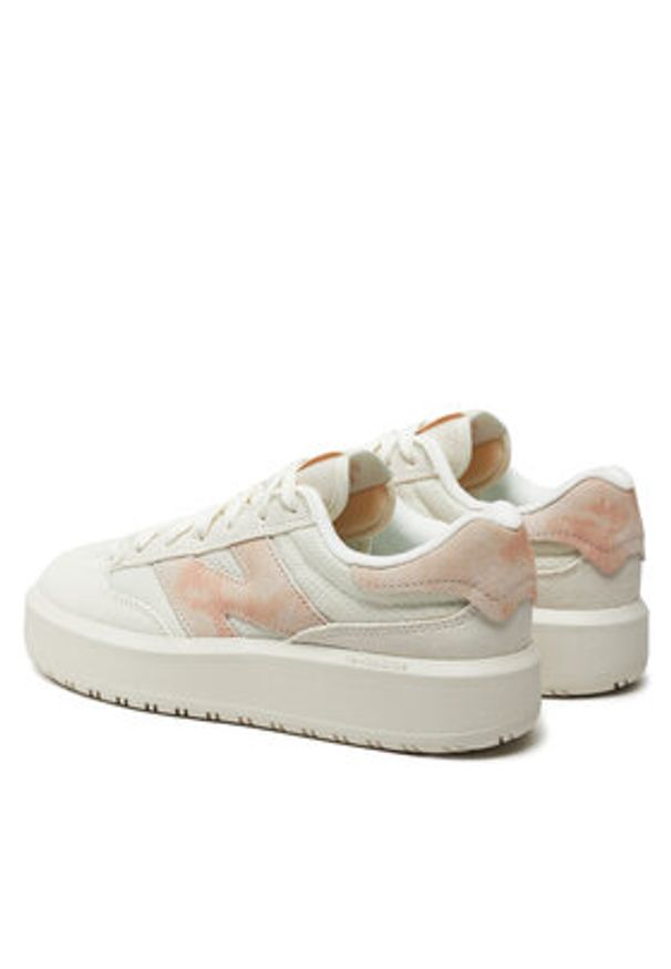New Balance Sneakersy CT302CTA Écru. Materiał: skóra
