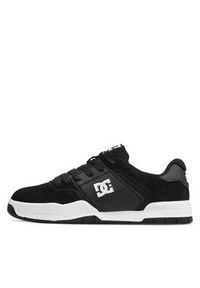 DC Sneakersy Central ADYS100551 Czarny. Kolor: czarny. Materiał: zamsz, skóra