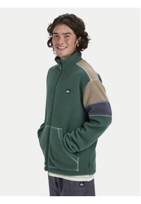 Quiksilver Polar Clean Coast Block EQYPF03065 Zielony Loose Fit. Kolor: zielony. Materiał: syntetyk #3