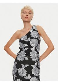 ROTATE Bluzka Darha 1130411206 Czarny Slim Fit. Kolor: czarny. Materiał: syntetyk