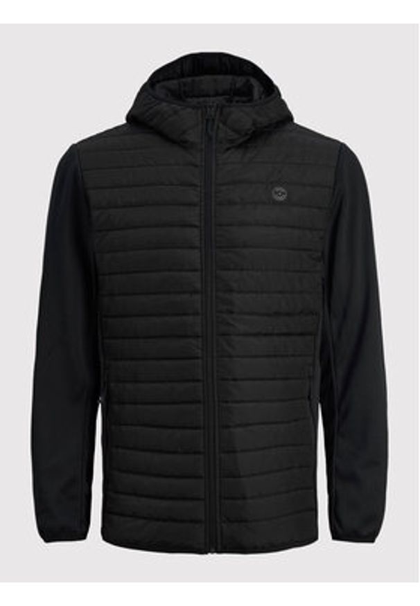 Jack & Jones - Jack&Jones Kurtka przejściowa Multi Quilted 12182242 Czarny Regular Fit. Kolor: czarny. Materiał: syntetyk