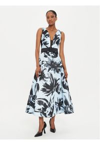 Rinascimento Sukienka wieczorowa CFC0120634003 Niebieski Regular Fit. Kolor: niebieski. Materiał: syntetyk. Styl: wizytowy #1