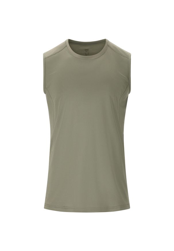 ENDURANCE - Tank top Endurance Landeer. Kolor: zielony, szary, wielokolorowy. Długość rękawa: bez rękawów. Styl: elegancki, sportowy