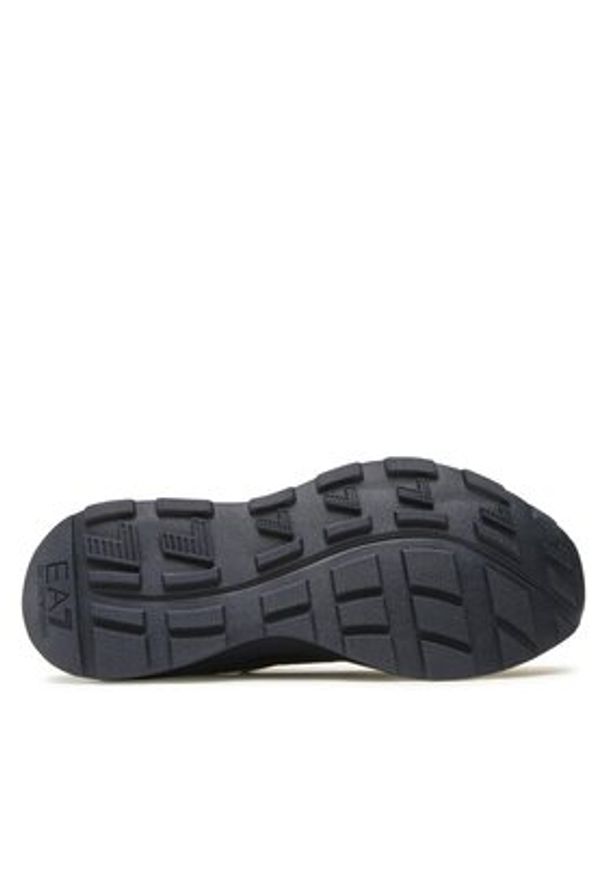 EA7 Emporio Armani Sneakersy X8X113 XK269 S642 Granatowy. Kolor: niebieski. Materiał: materiał