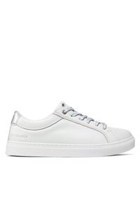 Trussardi Jeans - Sneakersy Trussardi. Kolor: biały