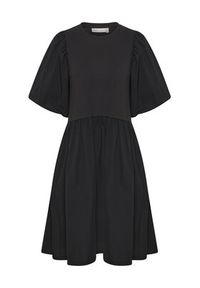 InWear Sukienka codzienna Kisumeiw 30108509 Czarny Loose Fit. Okazja: na co dzień. Kolor: czarny. Materiał: bawełna. Typ sukienki: proste. Styl: casual #3
