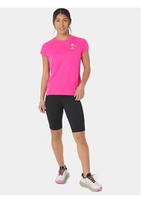 Asics Koszulka techniczna Fujitrail Logo Ss 2012C395 Różowy Ahletic Fit. Kolor: różowy. Materiał: syntetyk #2