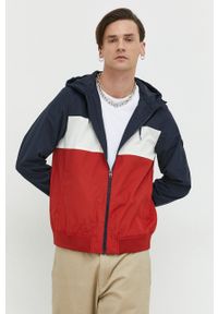 Only & Sons kurtka męska kolor granatowy przejściowa. Okazja: na co dzień. Kolor: niebieski. Materiał: poliester. Styl: casual #1