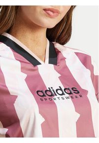 Adidas - adidas T-Shirt Tiro Cut 3-Stripes IX3520 Różowy Slim Fit. Kolor: różowy. Materiał: syntetyk #5