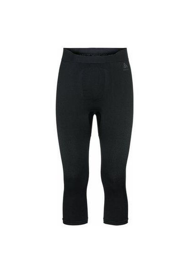 Odlo - Legginsy termiczne męskie Performance Warm Eco Bl Bottom 3/4. Kolor: czarny