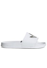 Adidas - Klapki adidas Originals Adilette Lite Slides GZ6197 - białe. Zapięcie: pasek. Kolor: biały. Materiał: syntetyk. Sezon: lato. Sport: turystyka piesza, pływanie #1