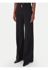 Patrizia Pepe Spodnie materiałowe 8P0813/A715 Czarny Wide Leg. Kolor: czarny. Materiał: wiskoza #1