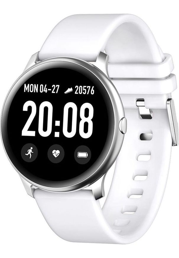 Biały zegarek Garett Electronics smartwatch