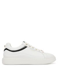 TwinSet - TWINSET Sneakersy 252TCP020 Biały. Kolor: biały. Materiał: skóra
