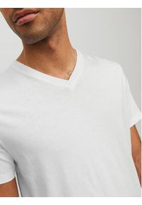 Jack & Jones - Jack&Jones T-Shirt Basic 12156102 Biały Standard Fit. Kolor: biały. Materiał: bawełna #4