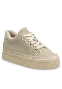 GANT - Gant Sneakersy Avona Sneaker 27533155 Beżowy. Kolor: beżowy