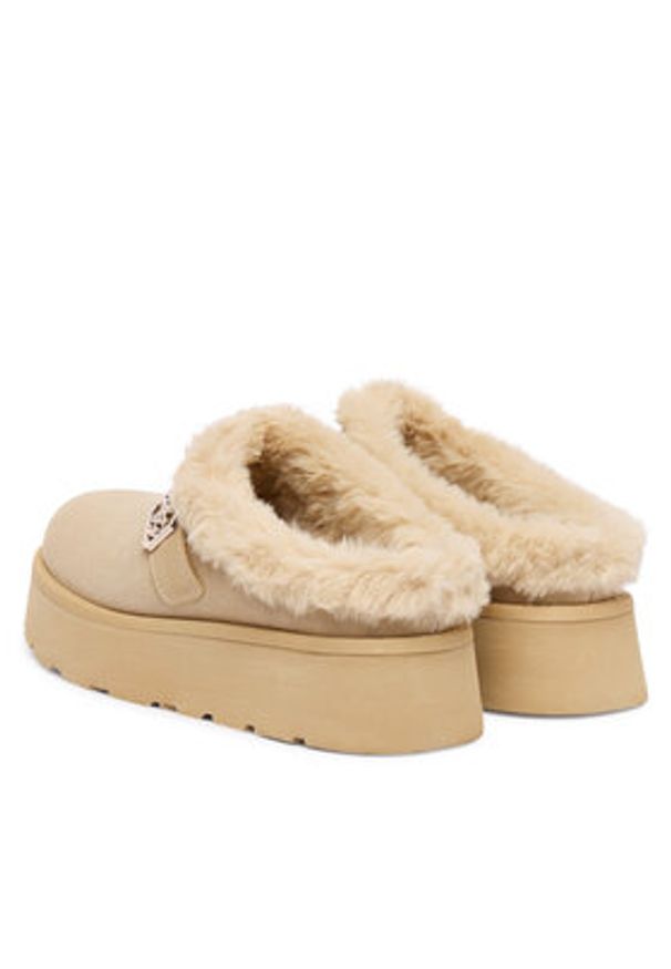 Guess Śniegowce FLFDOC ESU06 Beżowy. Kolor: beżowy. Materiał: materiał