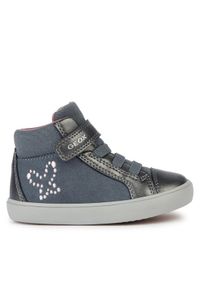 Geox Sneakersy B Gisli Girl B361MB 0SDNF C9002 S Szary. Kolor: szary. Materiał: materiał #1