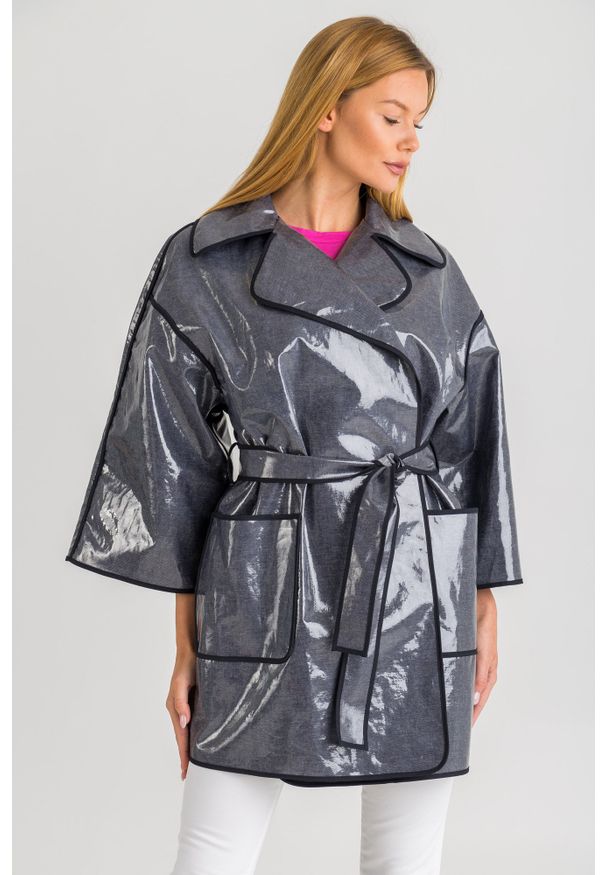 Emporio Armani - PŁASZCZ emporio armani. Styl: elegancki