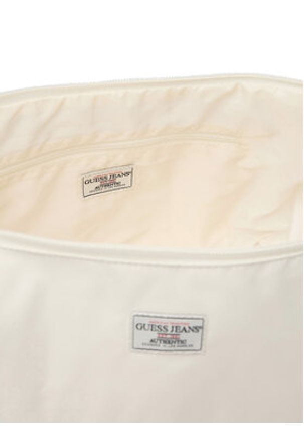 Guess Jeans Torebka W6RZ15 WK512 Biały. Kolor: biały