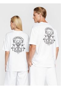Champion T-Shirt Unisex STRANGER THINGS 217791 Biały Custom Fit. Kolor: biały. Materiał: bawełna #3