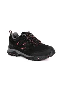 Buty trekkingowe damskie Holcombe IEP Low Regatta. Kolor: czarny, brązowy, zielony, wielokolorowy. Materiał: poliester. Styl: sportowy