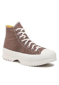 Converse Trampki Chuck Taylor All Star Lugged 2.0 Hi A03808C Brązowy. Kolor: brązowy. Materiał: materiał