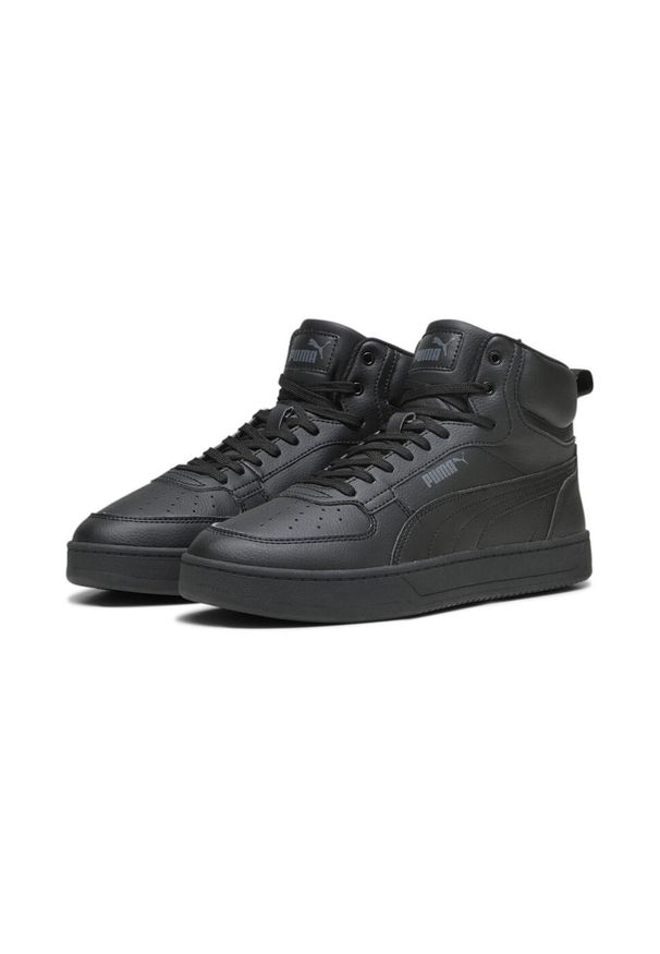 Buty Puma Caven 2.0 Mid, Mężczyźni. Kolor: wielokolorowy, czarny, szary. Materiał: guma, materiał, tkanina, syntetyk. Sezon: lato