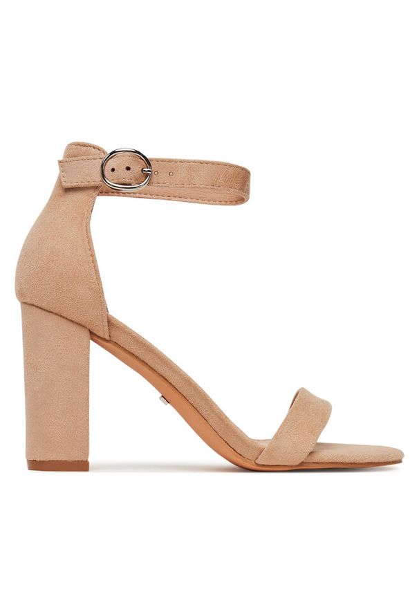 Sandały DeeZee. Kolor: beżowy